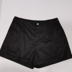 Women's black shorts
